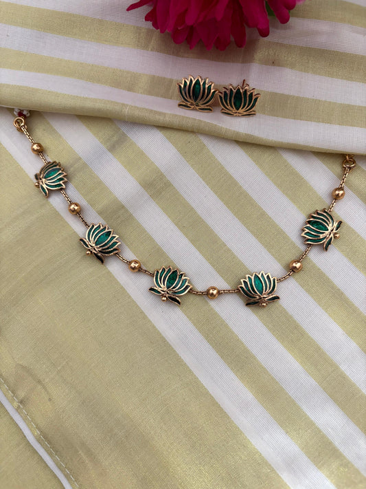 Lotus Necklace