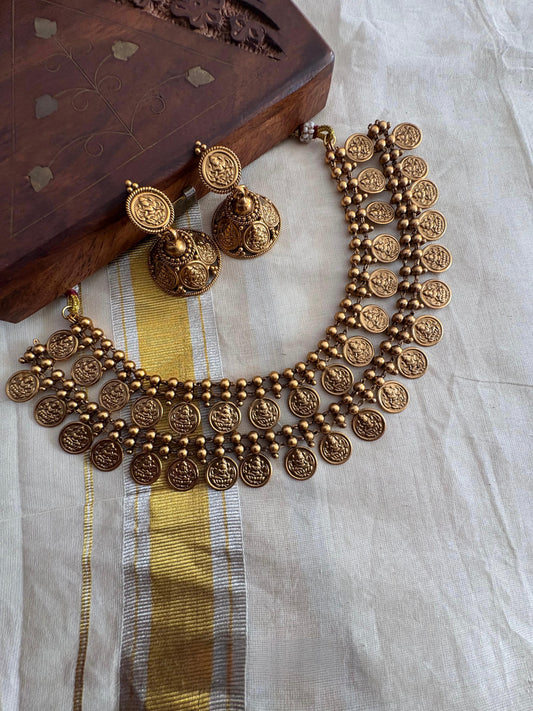 2 layer Lakshmi Necklace